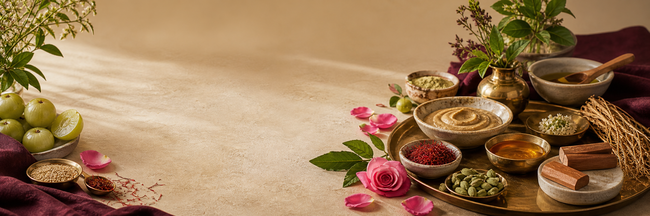 Products Ayurvedic collection banner