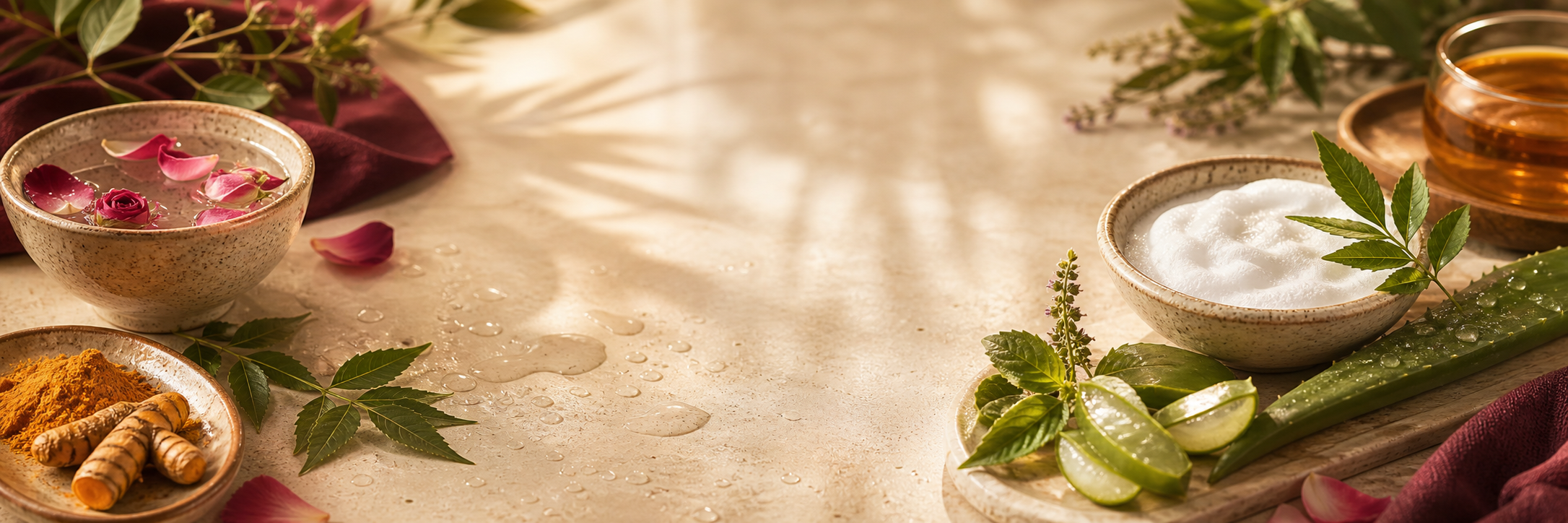 Cleansers Ayurvedic collection banner
