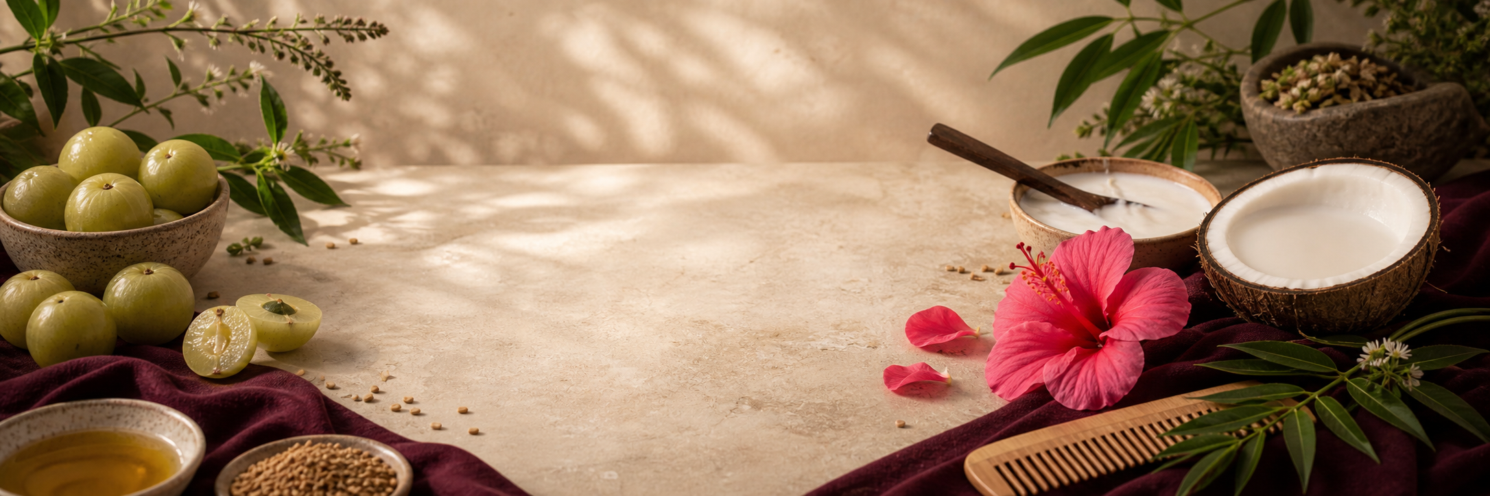 Hair Care Ayurvedic collection banner